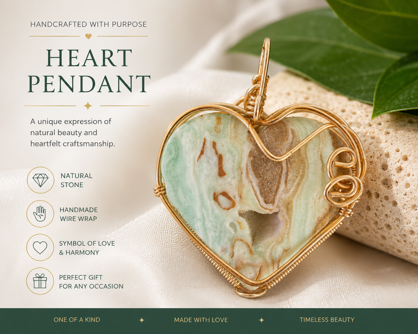 Heart pendant