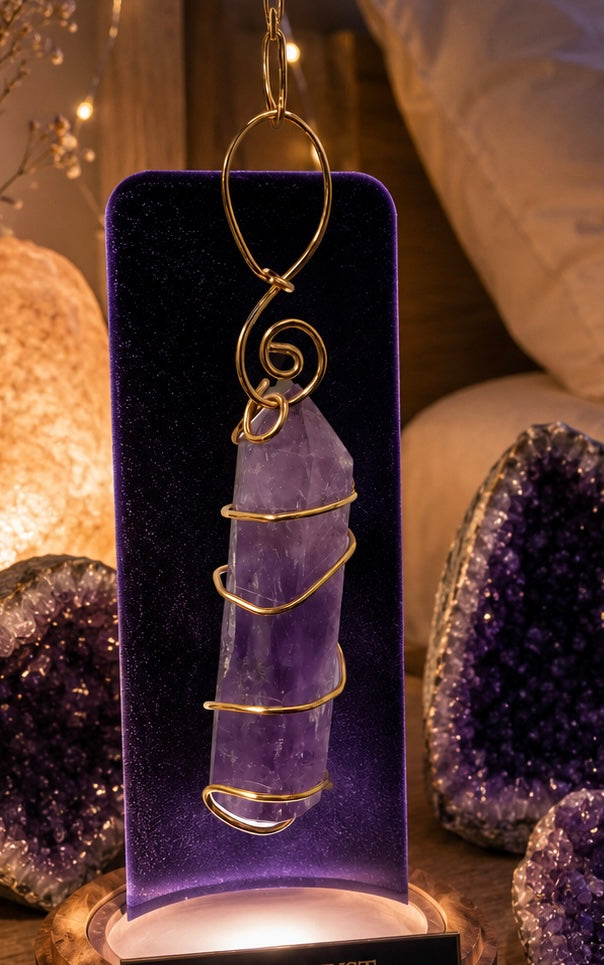 Amethyst Crystal pendant