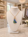 Unique Azurmalachite Pendant