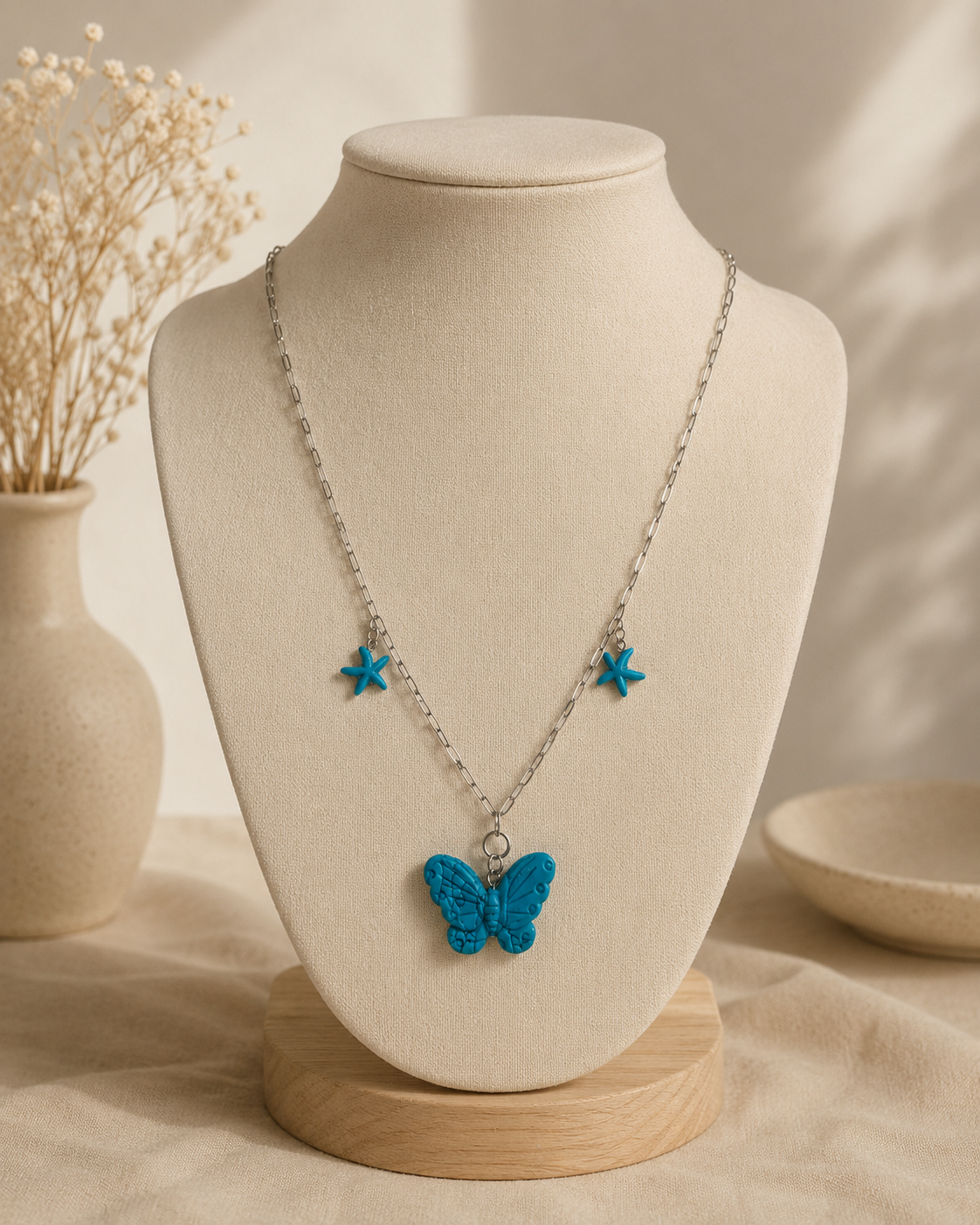 Turquoise Butterfly necklace